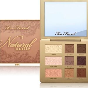 Too Faced Natural matte Eyeshadow Pallet New in Box